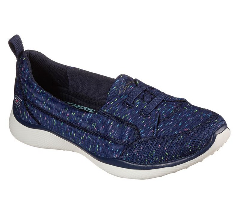 Skechers Dam Marinblå/Olika Färger Slip On - Microburst 2.0 - She Got This - Sverige (FCAPN-2548)